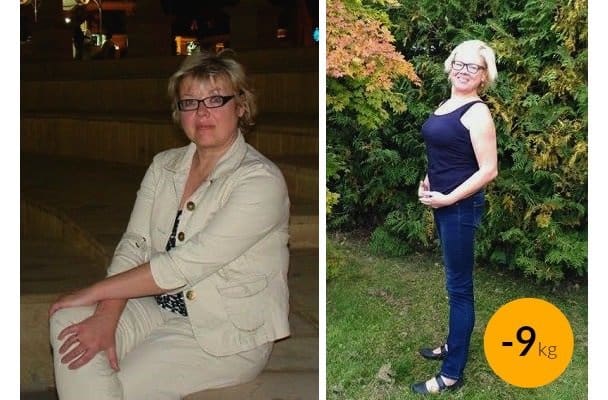 Astrid: Kaotasin 9kg. Kaalu langetus toimus kiirelt, 500g päevas