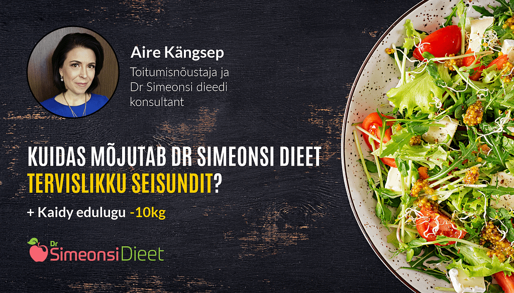 Dr Simeonsi dieedi konsultant ja toitumisnõustaja Aire Kängsep tutvustas TV3 Naudime Elu saatele 06.02.2021 Dr Simeonsi dieeti ning rääkis programmi läbimise mõjust tervisele. Oma kogemust dieediprogrammiga jagas Kaidy Joala, kes koos elukaaslasega 40-päevase dieediringi abil kaotasid 10kg ja 13kg.
