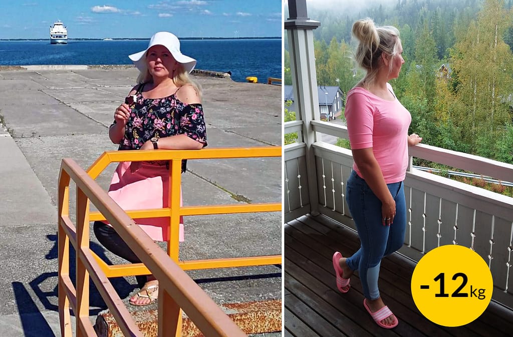 “Soovitan kõigil Dr Simeonsi dieeti proovida, kes on mures oma kaaluga. Minul aitas ja ilma vaevata kaotasin 12kg. Super!“ räägib Katri Tallinnast, kes alustas Dr Simeonsi dieediga, sest soovis üle kõige oma tütre pulmas hea välja näha – see tal ka õnnestus ning seljatas oma mured kaaluga.