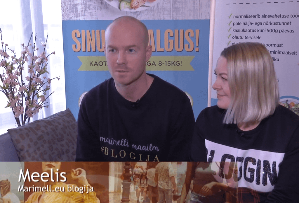 Kanal2 saates HOOAEG rääkisid Marimell.eu blogijad Mari-Leen ja Meelis oma kogemusest Dr Simeonsi dieediga. Meelis kaotas 23 päevaga 6,5kg ja 38cm ning Mari-Leen 3,7kg ja 30cm.