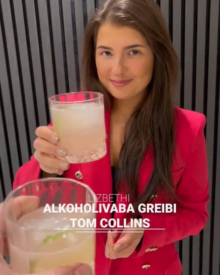 Dieedikonsultant Lizbethi alkoholivaba greibi Tom Collins Sobib nii Dr Simeonsi dieedi läbijatele kui ka miks mitte tavaelus kokteilinautlejatele