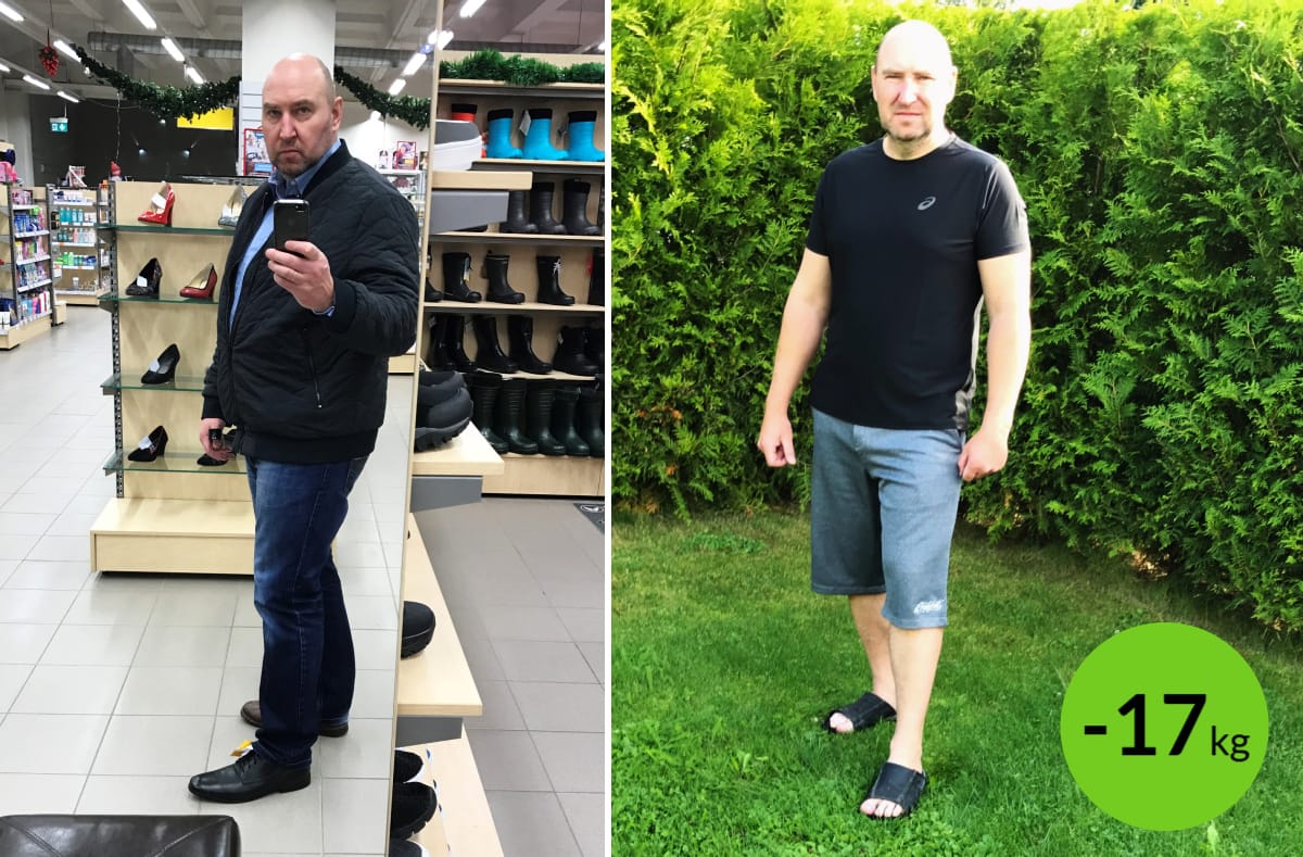 Veiko kogemus näitab, et Dr Simeonsi dieet töötab 100%
