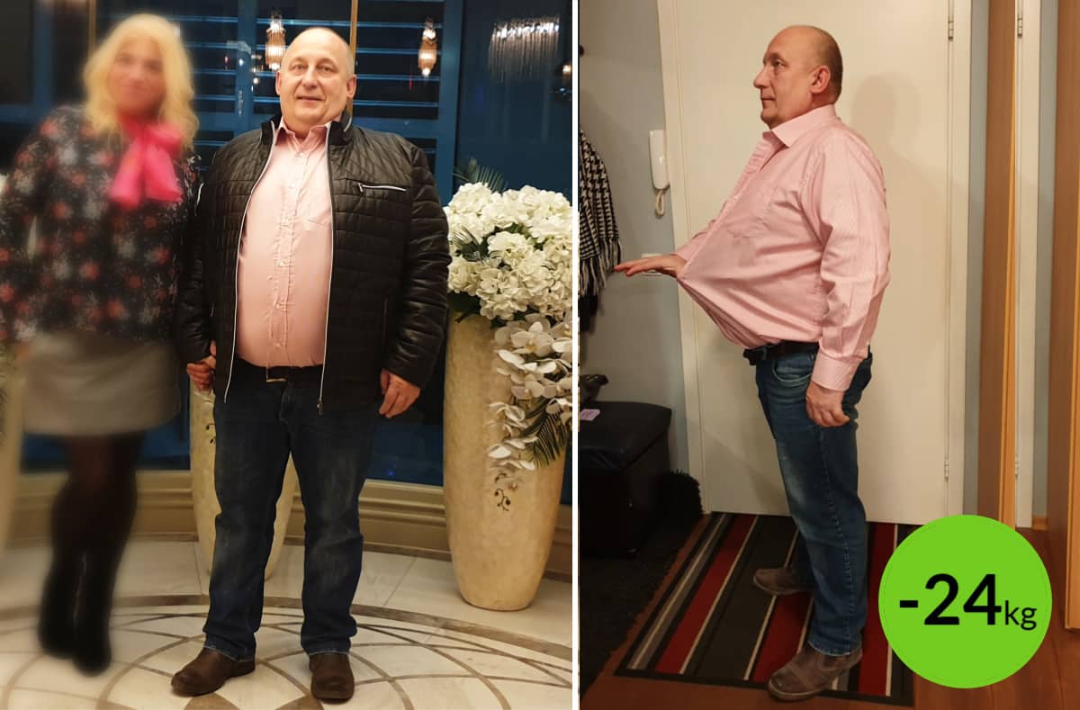 Jaanus vabanes kahe kuuga 24kg liigsest kehakaalust Dr Simeonsi dieedi abiga ning õppis, kuidas kehakaalu kontrolli all hoida